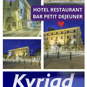 3* Hotell Kyriad Centre - & Restaurant & Bar - La Galerie D'art Des Princes - Provence Alpes Cote D'azur - France - Proche A7-a9 - Exit21- Chateauneuf-du-pape Avignon Bollene Nimes